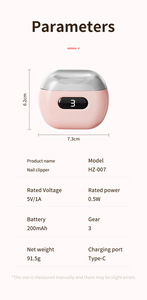 Máquina Eléctrica para Manicura, Lima Automática, Agarre Seguro, Herramienta para el Cuidado de las Uñas para el Hogar y Salón - Product Image 2