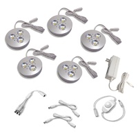 Lampu Dapur Led 12V DC 3W Hangat, Lampu Langit-langit Dapur Kontrol Kualitas Tinggi