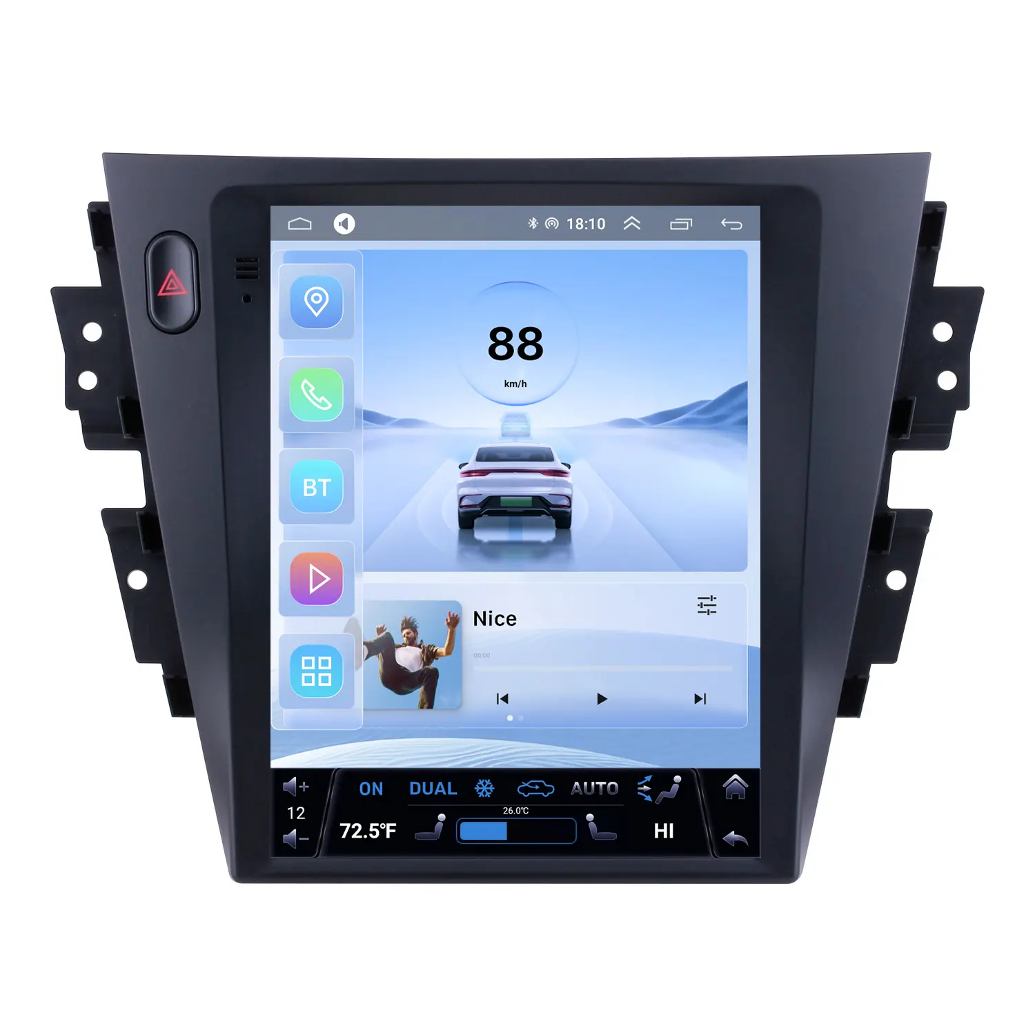 9.7 inch Car Radio Android 10.0 car stereo for 2016 SGMW S1 with Wifi Mirror Link carplay Rear camera GPS Navigation