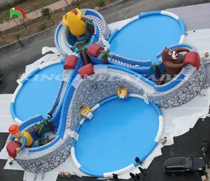 La boule gonflable de natation de parc aquatique de <span class=keywords><strong>piscine</strong></span> joue la glissière d'eau gonflable de piscines pour des enfants et des adultes - Product Image 1
