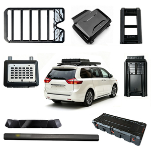 Cesta portaequipajes de aluminio para techo de coche, escalera lateral, caja lateral, tienda lateral, caja de techo para Granvia - Product Image 1
