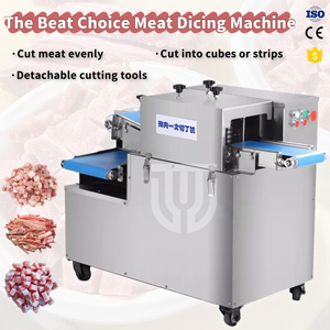 Machine de découpe commerciale à chaud, à bas <span class=keywords><strong>prix</strong></span>, haute efficacité, en acier inoxydable, pour viande fraîche, steak, poulet, nuggets - Product Image 4