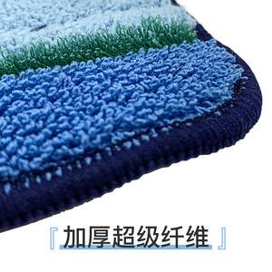 Microfiber Mop Cloths Rectangular Reusable Household Cleaning Pad - Product Image 3