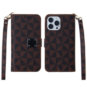Funda de Teléfono Tipo Cartera de Cuero Completamente Cerrada, con Ranuras para Tarjetas, Anillo Magnético, Color Personalizado, Diseño de Lujo y Moda - Product Image 2