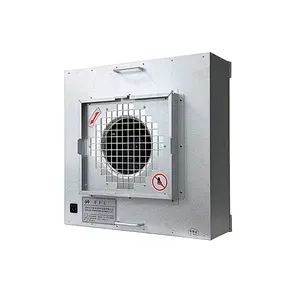 Suministro de fábrica Mushroom Desktop H14 filtro ulpa HEPA Unidad de filtro de ventilador campana de flujo de aire laminar FFU con prefiltro para sala limpia