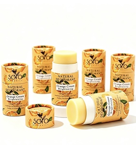 Biodegradable Cylinder <b>Cardboard</b> <b>Tube</b> Kraft Paper Cosmetic Container for Lipstick, Deodorant, Sunscreen & Lip Balm Packaging - Product Image 1