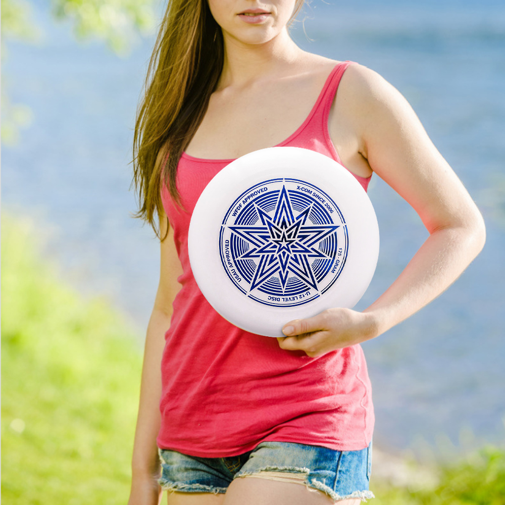 Пластиковый Летающий Диск 175 г OEM pe Custom Standard Ultimate outdoor Golf pet game Frisbe sports