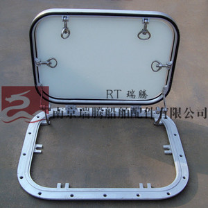 Tapa de Escotilla Rectangular de Aluminio para Reparación y Reemplazo de Embarcaciones GB/T5746-1996 - Product Image 1