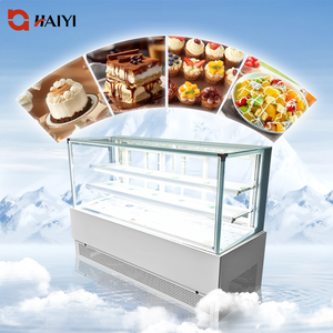 Vitrina Refrigerada Comercial de Acero Inoxidable para Pasteles, con Puerta de Vidrio y Estantes Ajustables, para Cafeterías y Supermercados - Product Image 2