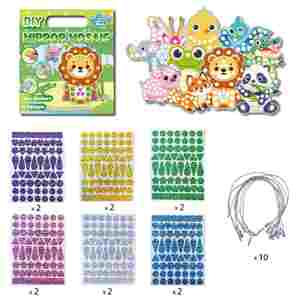 Kits de Pegatinas de Papel 3 en 1, 10 Piezas, DIY, Pintura, Animales Lindos, Etiquetas de Regalo, Actividad de Arte y Manualidades para Niños y Niñas - Product Image 4