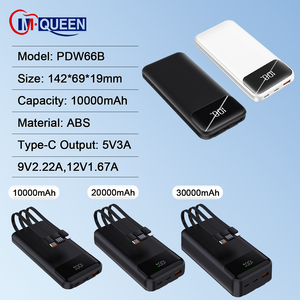 22,5 Вт цифровой дисплей Быстрая зарядка для путешествий Power Bank 10000 мАч 20000 мАч 30000 мАч кабель беспроводной смартфон зарядное устройство - Product Image 2