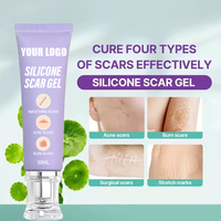 Gel Cicatrisant Avancé en Silicone OEM Réduit l'Apparence des Vieilles/NOUVELLES Cicatrices, Vergetures, Chéloïdes Chirurgicaux, Acné – Crème Corporelle 50ML
