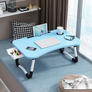 Shaohua <span class=keywords><strong>portatile</strong></span> in legno pigro persona pieghevole <span class=keywords><strong>supporto</strong></span> per computer <span class=keywords><strong>portatile</strong></span> scrivania tavolo da letto con cassetto porta tazza porta tavola piatta - Product Image 3
