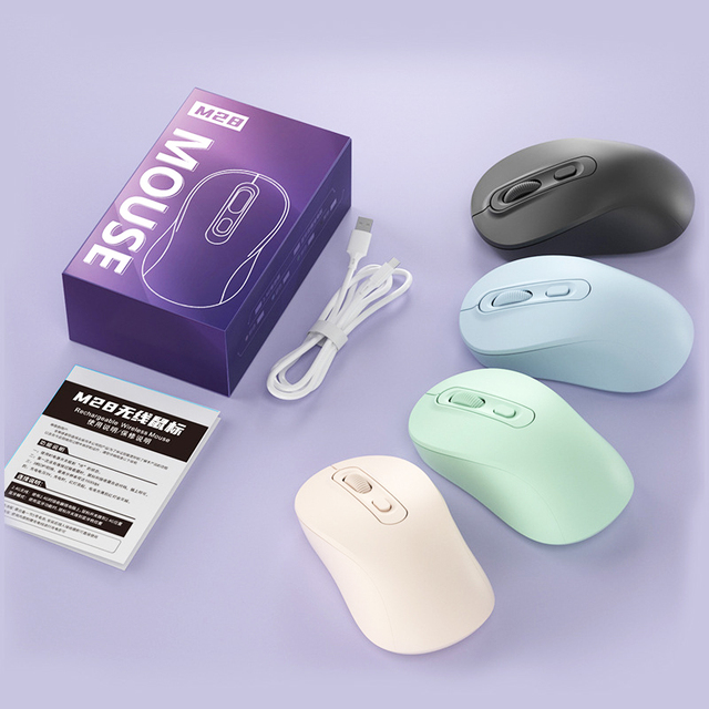 5.8Ghz Silent Desktop Office Manufacturer Direct Sales Type C Fast Charging 4 Buttons 1200Dpi Dual-mode Wireless  Mouse