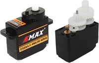 Servomoteur analogique à engrenages en plastique officiel EMAX vente directe ES08A II 9g pour modèles RC accessoires de Drone FPV à voilure fixe
