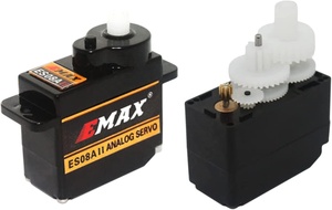 Venta directa oficial de EMAX <span class=keywords><strong>ES08A</strong></span> <span class=keywords><strong>II</strong></span> 9g, servomotor analógico de engranaje de plástico para modelos RC, aviones de ala fija, accesorios para drones FPV - Product Image 5