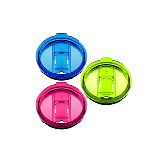 Nuevas Tapas de Plástico a Prueba de Fugas de Colores para Vasos de 20oz y Latas de Cerveza de 25oz, Venta al Por Mayor - Product Image 1