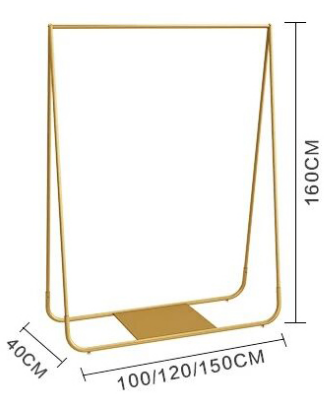 Oro brillante L120 * W40 * H160cm D25 y 1,0