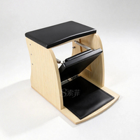 Chaise Wunda de Pilates en bois d'érable, réglable, multifonctionnelle, équipement d'entraînement portable pour studio de yoga