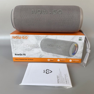 Caja de música impermeable al aire libre manos libres de moda de tela Altavoz LED Pequeños altavoces amplificados BT Altavoces inalámbricos - Product Image 3