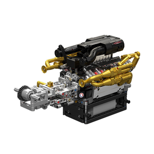 Mould King 10224 974 Pezzi Serie Motore RC Valkyrie V12 Modello di Motore in Blocchi da Costruzione Giocattoli Educativi Tecnici Regalo Festivo - Product Image 1