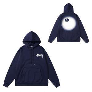 Sudadera con capucha FOG Essential de alta calidad, última colección de otoño, venta al por mayor, 370 gramos, 80% algodón/20% poliéster, tejido de punto, para hombre - Product Image 2