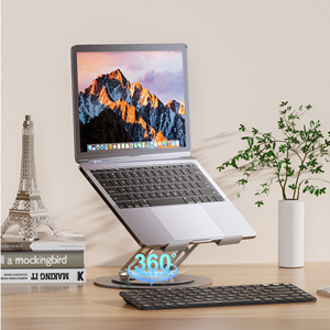 Mesa Plegable Ajustable de Acero para Portátil, Rotación de 360 Grados, Soporte para Portátil de Oficina, 16 Pulgadas, Nuevo Producto - Product Image 4