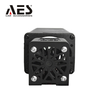 Accessoires automobiles AES Matrix Bi Led Projector 1,5 pouce NM-1Hi/Lo Beam 6000k Projecteur LED blanc Lentille carrée en verre bleu