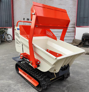 Mini Cargadora de Ruedas, 500 kg, Motor de Gasolina, Volquete Hidráulico, Color Blanco, Cargadora Frontal, Maquinaria Agrícola - Product Image 6