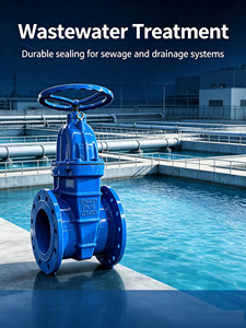 Vanne à opercule à siège souple à tige non montante pour alimentation en eau municipale Z45X DN50-DN600 - Product Image 5