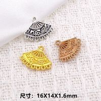 Accessoires de bijoux en alliage DIY les moins chers, série style antique, boucles d'oreilles, colliers, matériaux décoratifs, pendentifs, 100 pièces/sac