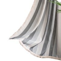 Rideaux ondulés de qualité hôtelière, rideaux isolants thermiques, voilages blancs, rideaux plissés pour usage intérieur