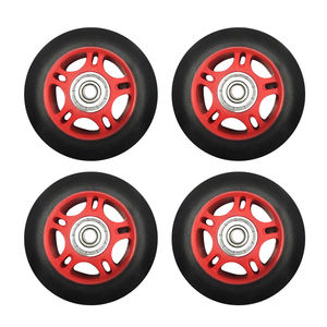 Großhandels preis Hochwertige Inline-Skate-Räder 68mm <span class=keywords><strong>72mm</strong></span> 76mm 80mm 84mm Schwarze Rollschuh-<span class=keywords><strong>Pu</strong></span>-Räder - Product Image 3