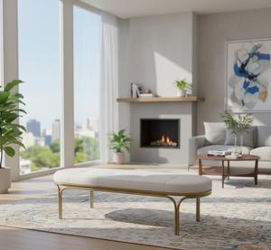 Banc moderne et durable pour usage intérieur/extérieur, idéal pour les hôpitaux, les hôtels, les écoles, les jardins et les parcs. - Product Image 2