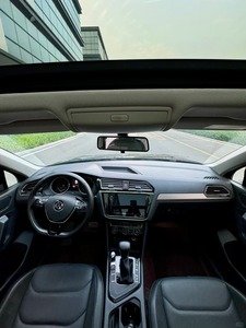 2021 para Volkswagens Tiguans L 1,4 T usado coche nuevo automático/caja de cambios automática FWD Drive asientos de cuero volante a la izquierda - Product Image 5