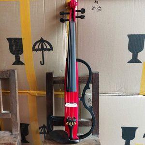 Violín Electrónico de Bajo <span class=keywords><strong>Precio</strong></span> en Oferta con Arco de Madera de Brasil, Tapa de Abeto, Fondo/Lados de Arce - Colorido, Eléctrico, Alta Calidad, Venta al por Mayor - Product Image 1