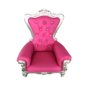 Современный креативный дизайн, Высококачественная свадебная столовая мебель для отеля, французское Королевское кресло, диван, бархатный стул для трона