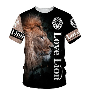 The <strong>Lion</strong> <strong>King</strong> 3D Print Men T-shirt Summer New O Neck Short Sleeve Tees Tops Streetwear Style Male <strong>Clothes</strong> Sublimation Tshirts - Product Image 6