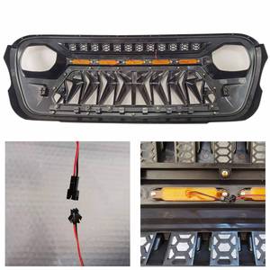 Accessoires tout-terrain Spedking 4x4, <span class=keywords><strong>calandre</strong></span> de pare-chocs avant pour JEEP Gladiator JT - Product Image 5