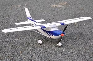 <span class=keywords><strong>Avion</strong></span> <span class=keywords><strong>RC</strong></span> classe 400, envergure 965 mm, Cessna 182, mode RTF, prise EU, couleur bleue (prêt à voler) - Product Image 5