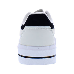 Chaussures pour femmes Puma Cali Court Pure Luxe en cuir blanc à lacets, talon bas, style décontracté, toutes saisons - Product Image 5