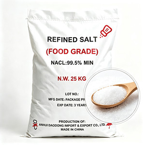 Sel Raffiné <span class=keywords><strong>de</strong></span> Qualité Alimentaire, Sel Iodé Anti-compactage, <span class=keywords><strong>Chlorure</strong></span> <span class=keywords><strong>de</strong></span> Sodium (NaCl) en Sac <span class=keywords><strong>de</strong></span> 25kg/50kg/1000kg, Pureté Minimale 99,3% - Product Image 2
