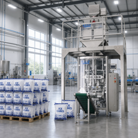 Machine automatique électrique verticale de formage, de remplissage et de scellage de sacs pour l'emballage alimentaire et des glaçons, facile à utiliser, pour film plastique