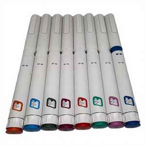 Kit de carcasa para bolígrafo desechable de 3 ml (vacío) |   Color Personalizado y Logotipo Grabado con Láser - Product Image 1