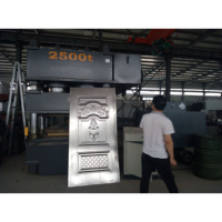Presse hydraulique pour la fabrication de motifs de portes, machine de formage de tôles hydrauliques 2500T pour portes