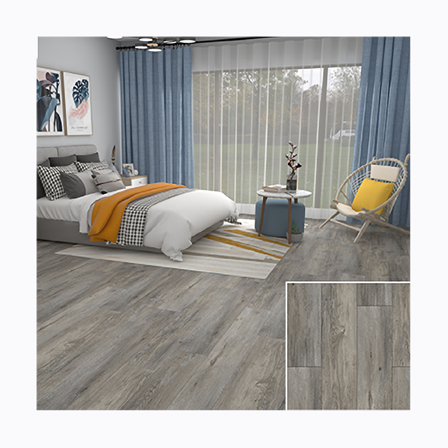 SPC Vinyl Flooring MV86133-006