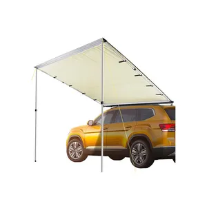 Tente de toit de voiture rétractable, haute qualité, 2.5x3m Suv 4x4 4wd, avec auvent latéral pour voiture rétractable