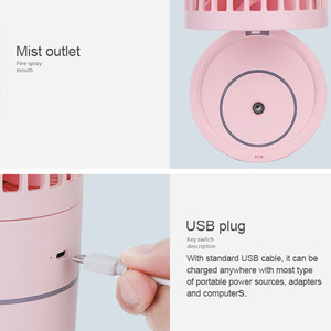 Eleases 2023 USB ororortable 400 ml Hy held ool ist ir umidificador con AN para nndoor Mart OME Home OME - Product Image 5