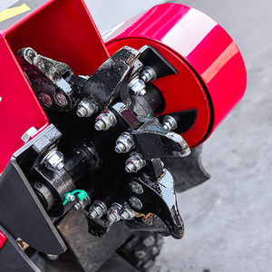 Smerigliatrice per ceppi di albero 15HP motore a benzina CE approvazione frantoio per ceppi 600mm 420cc per diramazione di macchine forestali - Product Image 5