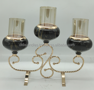 Nuevos Artículos: Portavelas Metálicos Dorados sin Llama, Económicos, para Centros de Mesa de Boda y Decoración del Hogar en Pascua - Product Image 5